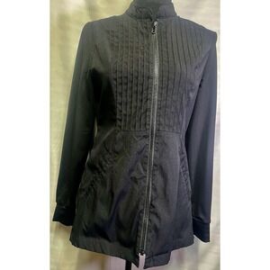 Noel Asmar Zipped stretch black Jacket Pockets Small Equestrian Uniform